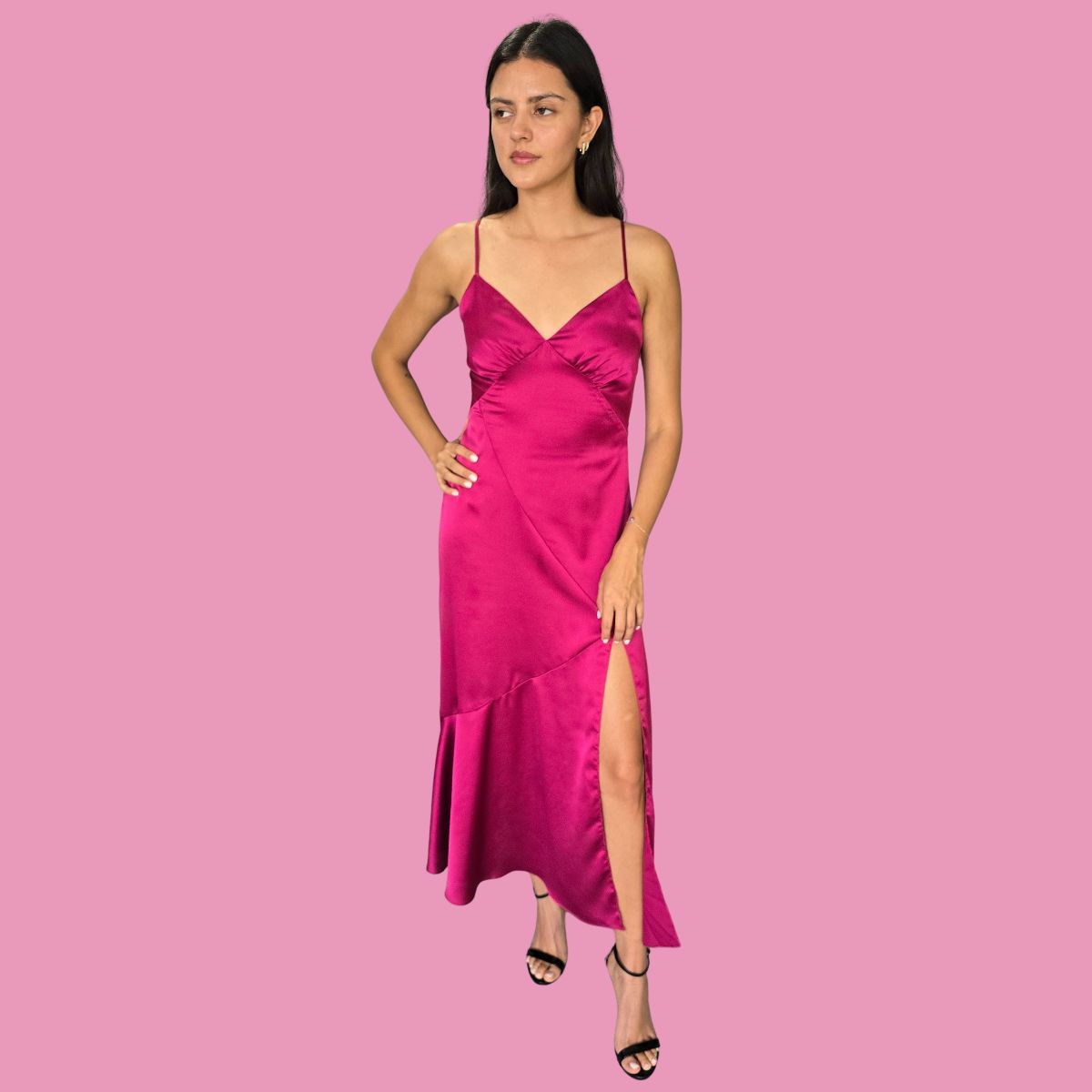 Vestido Rosa Fucsia
