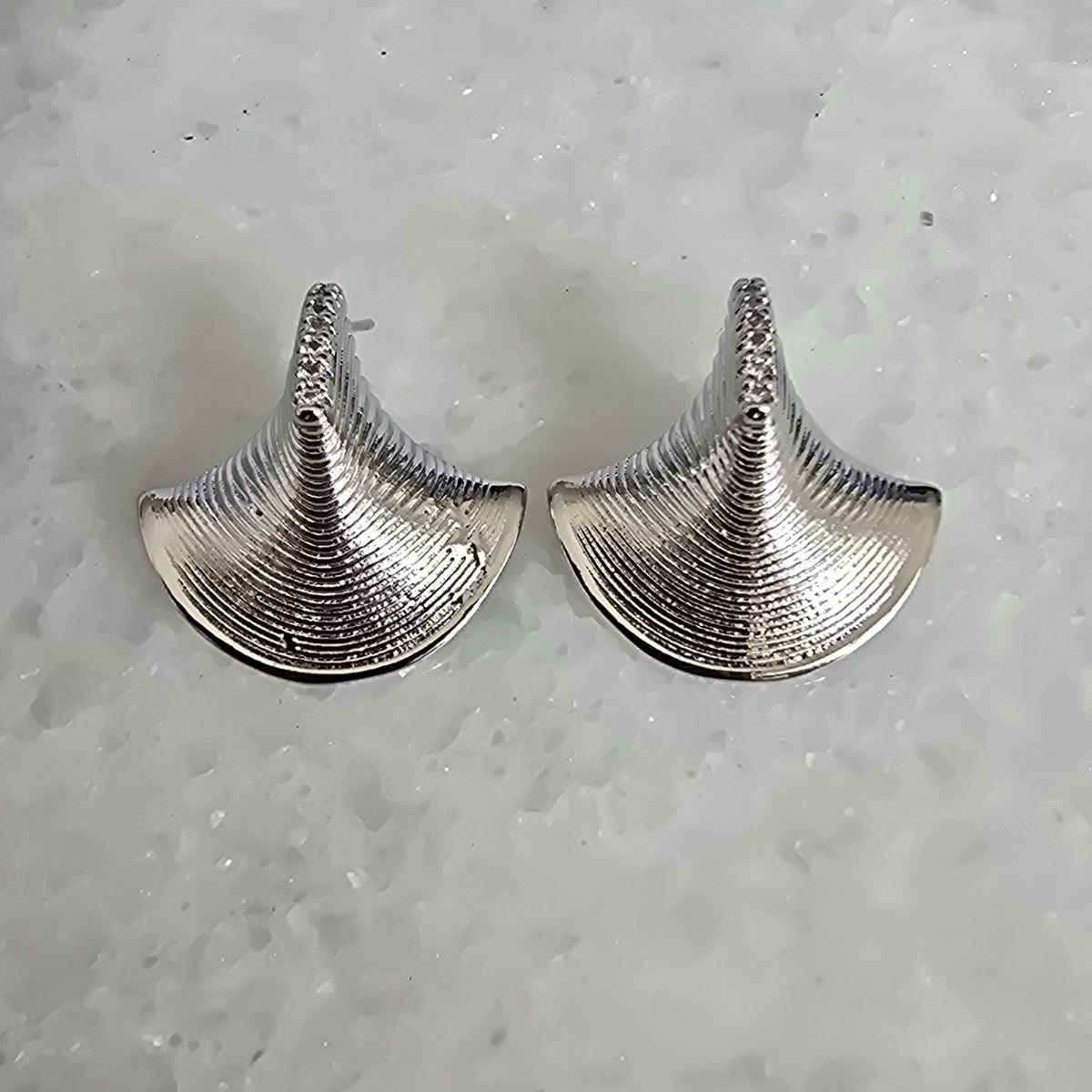 Aretes conchitas plata