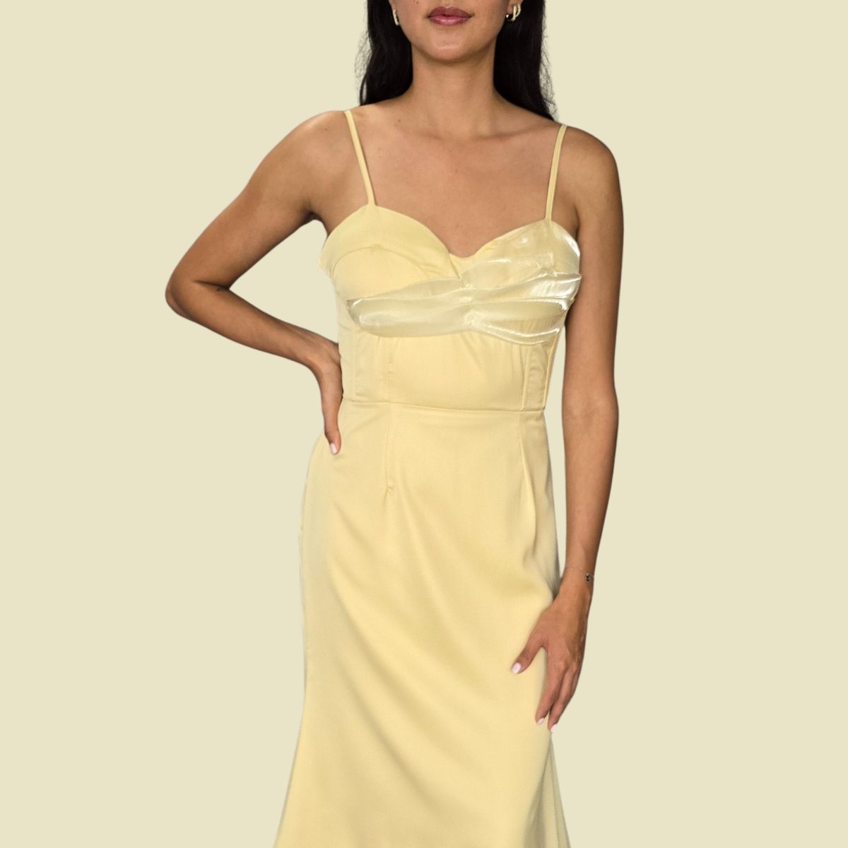 Vestido Buttermilk Falda Globo