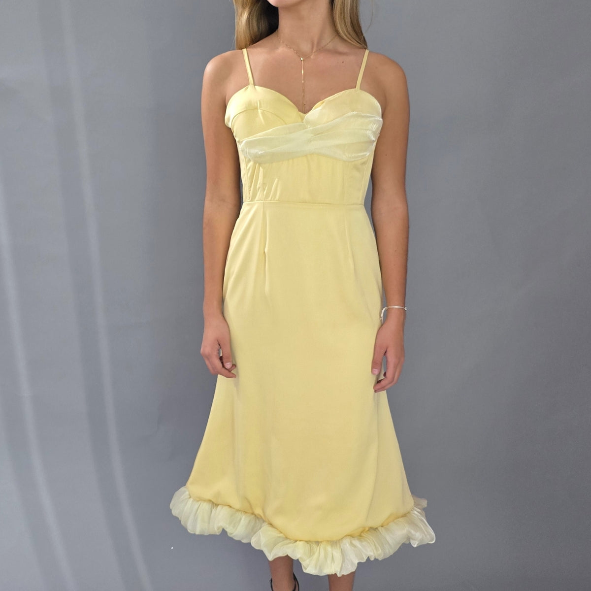 Vestido Buttermilk Falda Globo