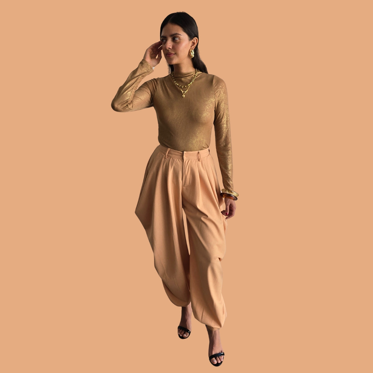 Pantiblusa Dorada