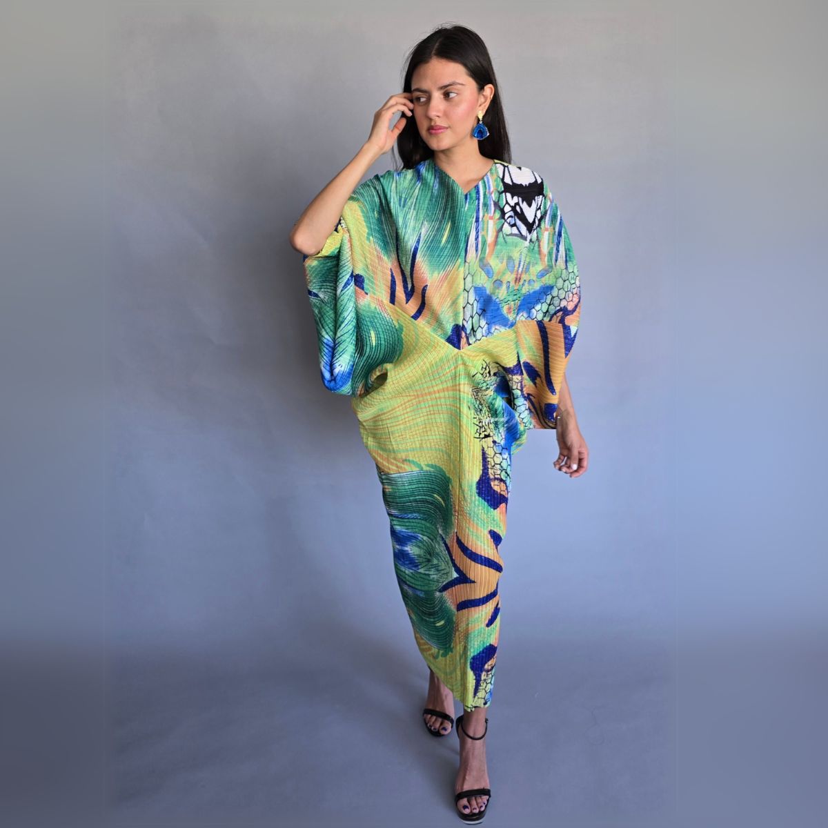 Vestido tipo Kimono