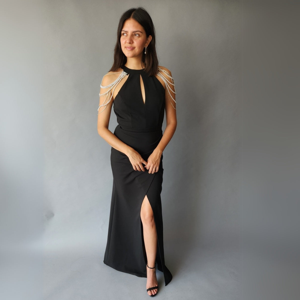 Vestido Perlas