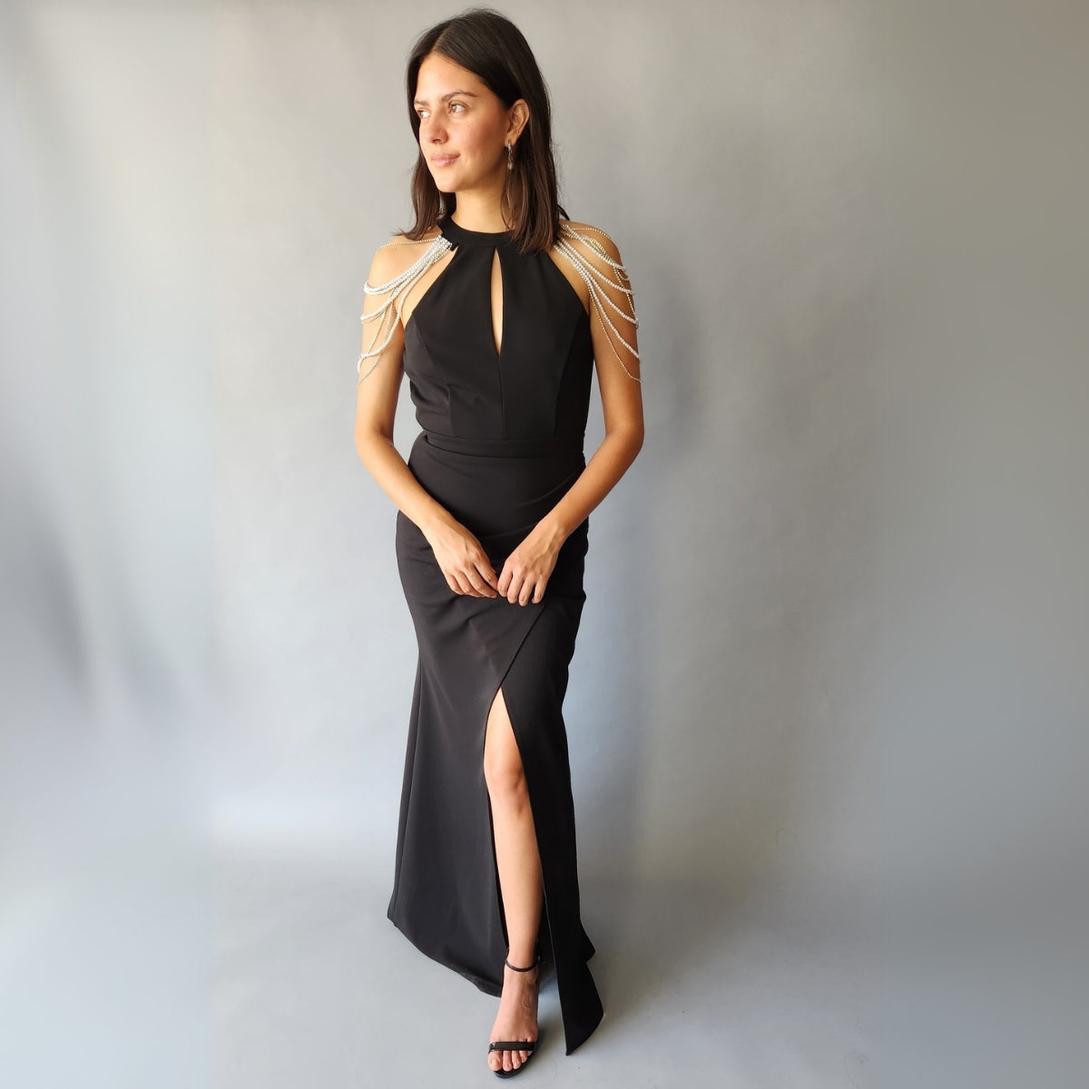Vestido Perlas