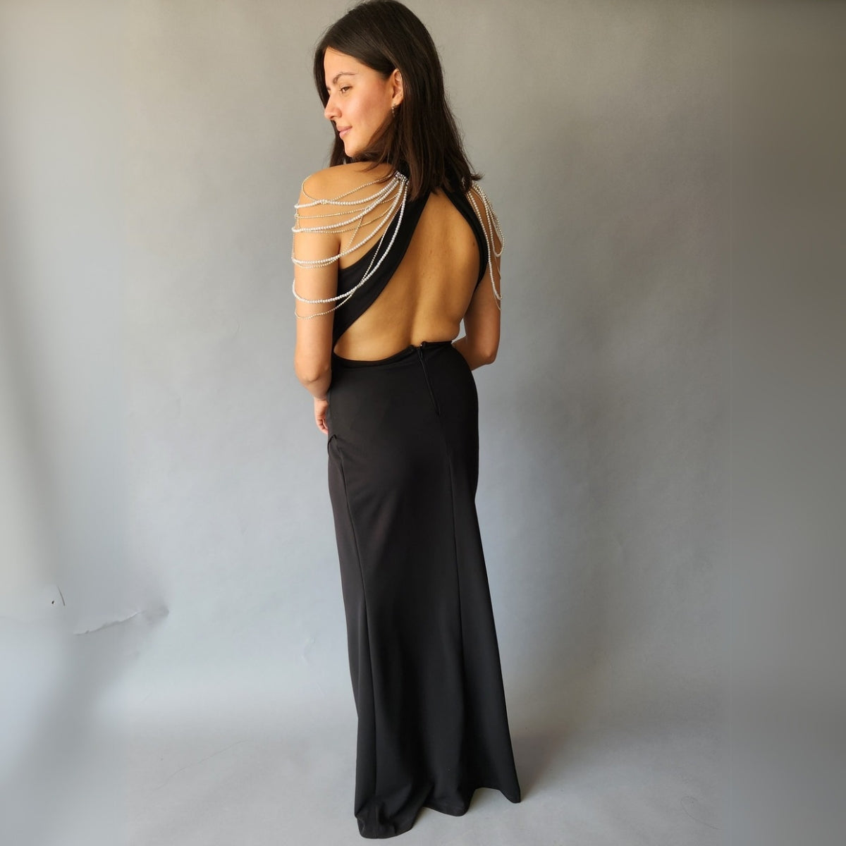 Vestido Perlas