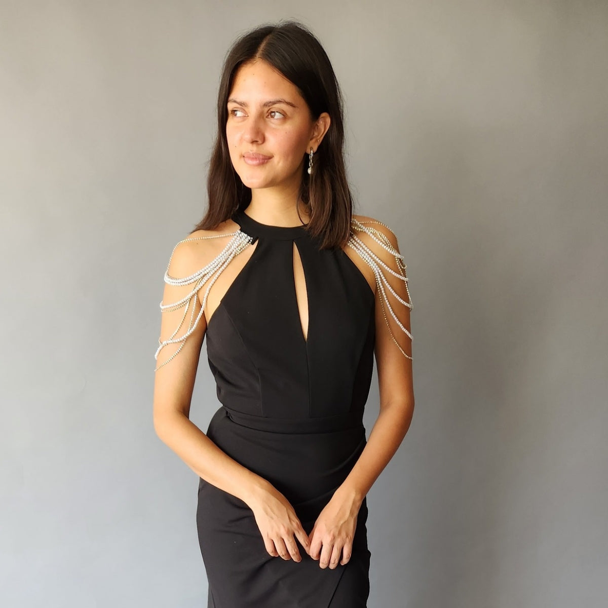 Vestido Perlas