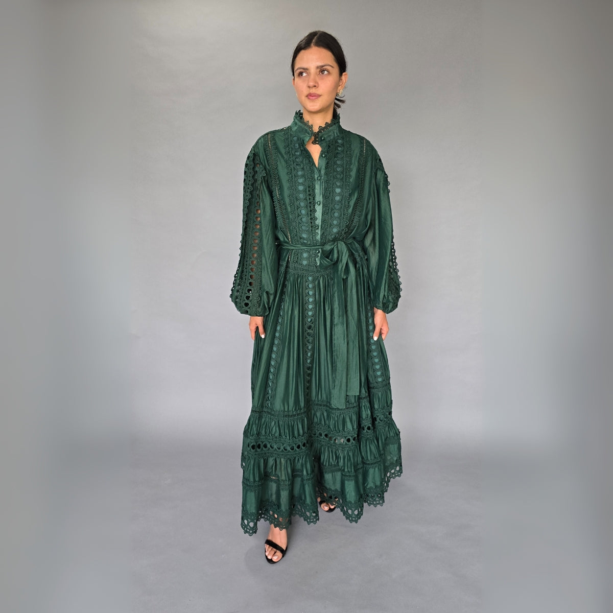Vestido Verded Encaje