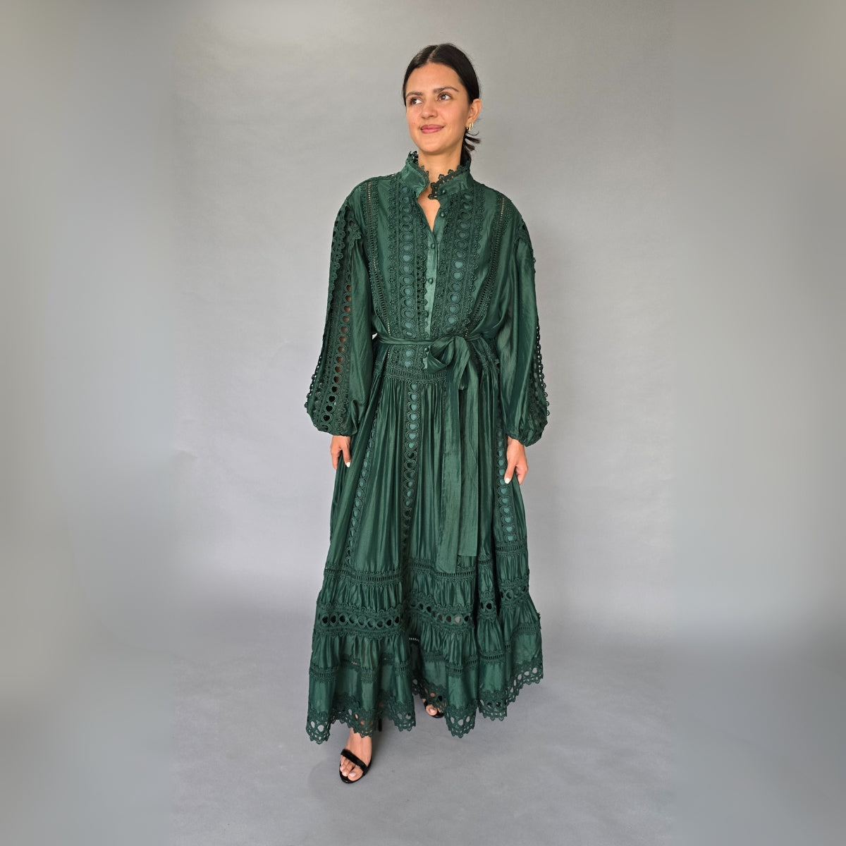 Vestido Verded Encaje