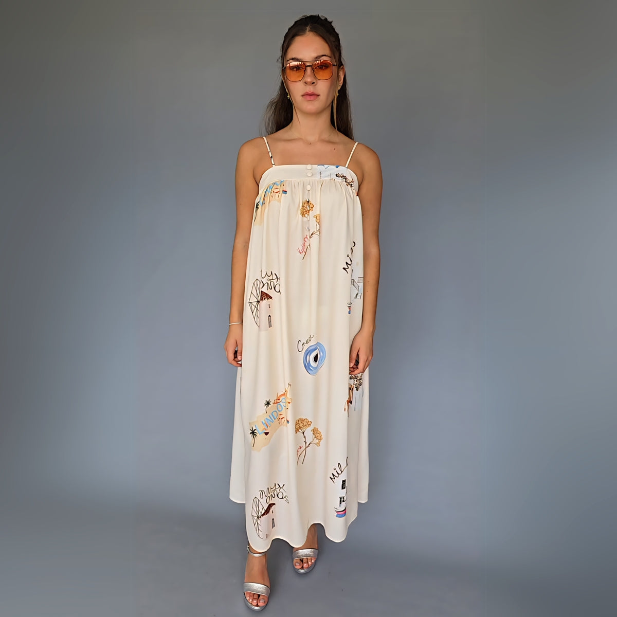 Vestido suelto playero