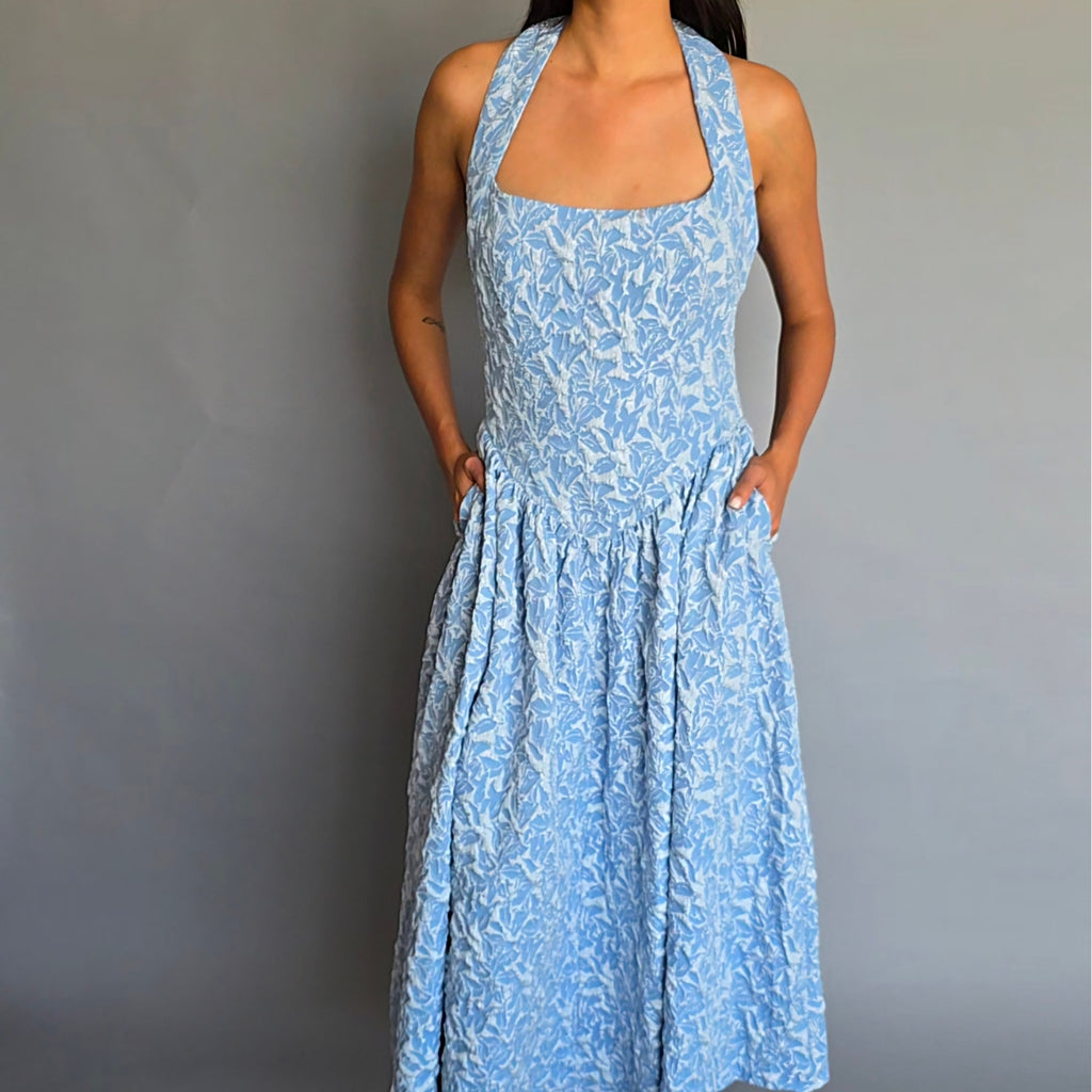 Vestido Midi corte Princesa