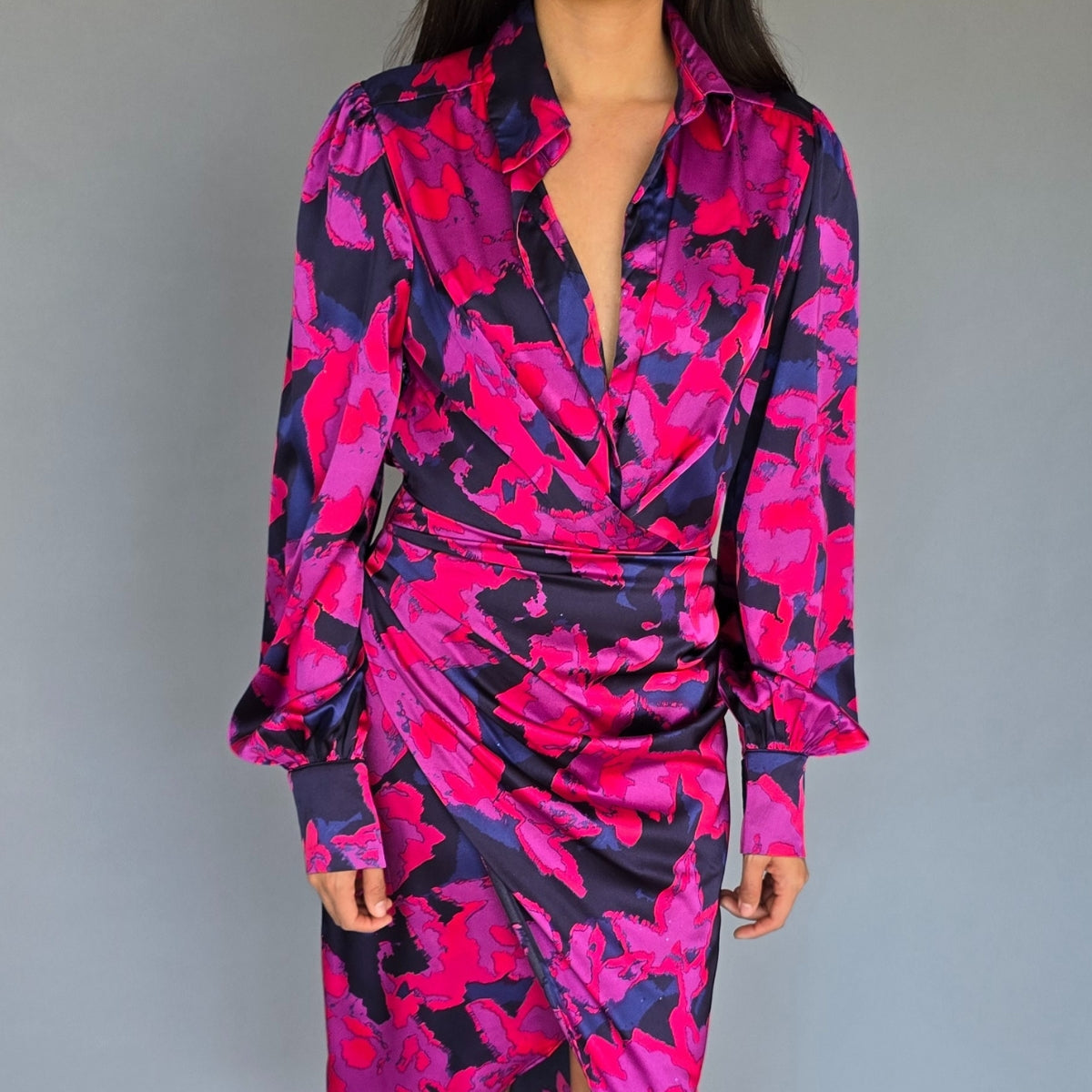 Vestido Floreado Midi