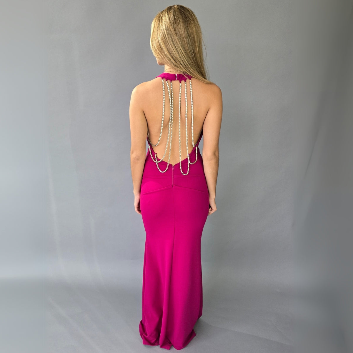 Maxi Vestido Escote en Espalda Tirantes