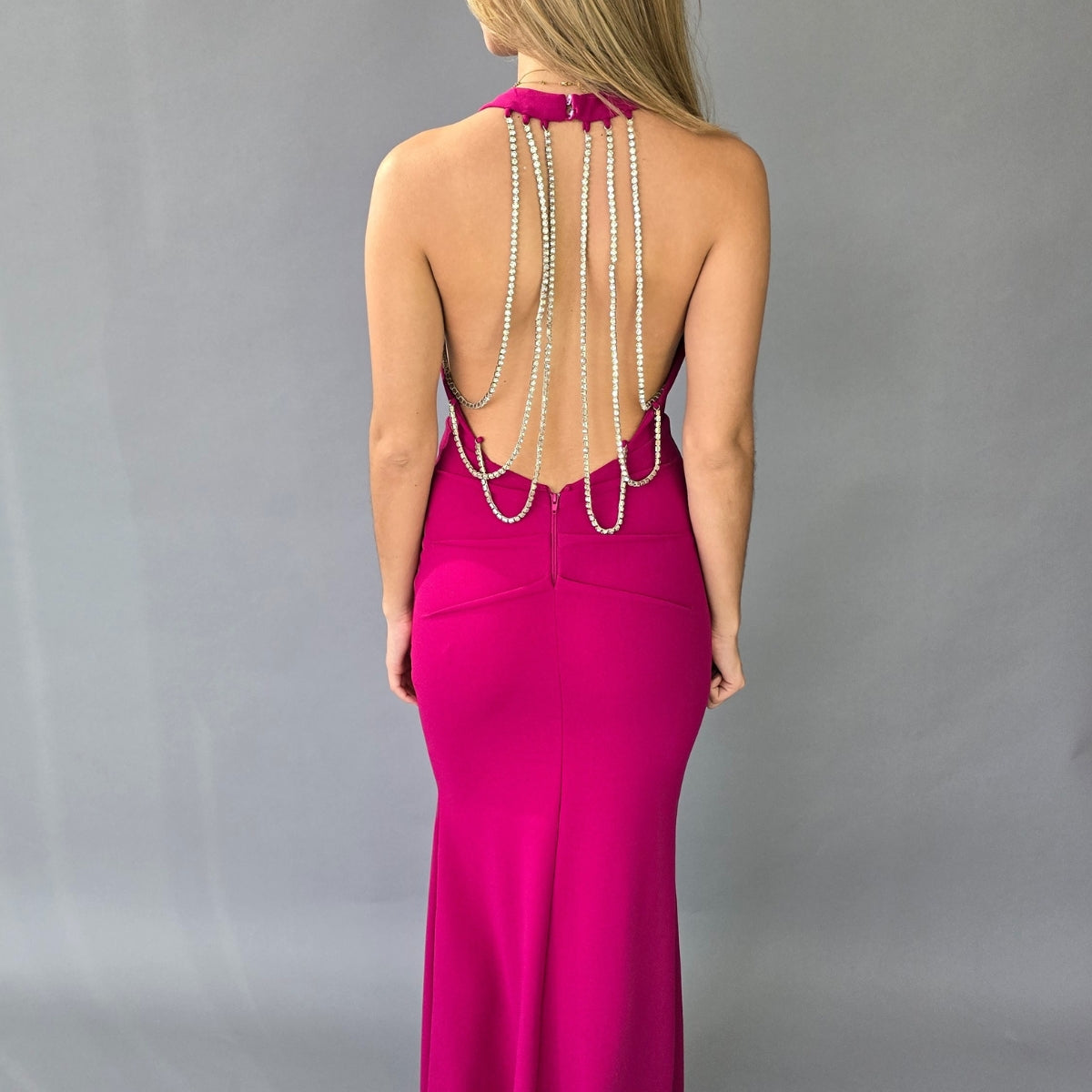 Maxi Vestido Escote en Espalda Tirantes