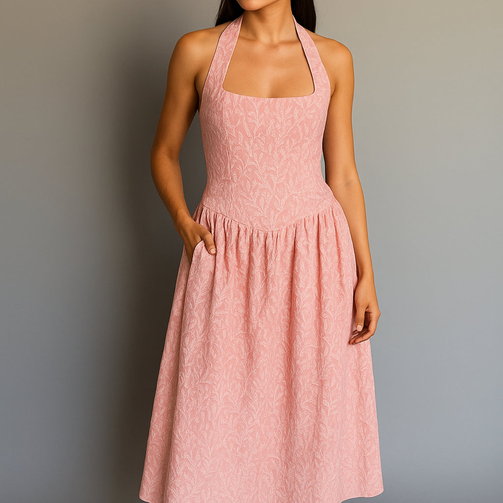 Vestido Midi corte Princesa