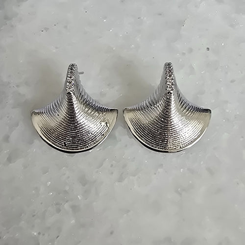 Aretes conchitas plata