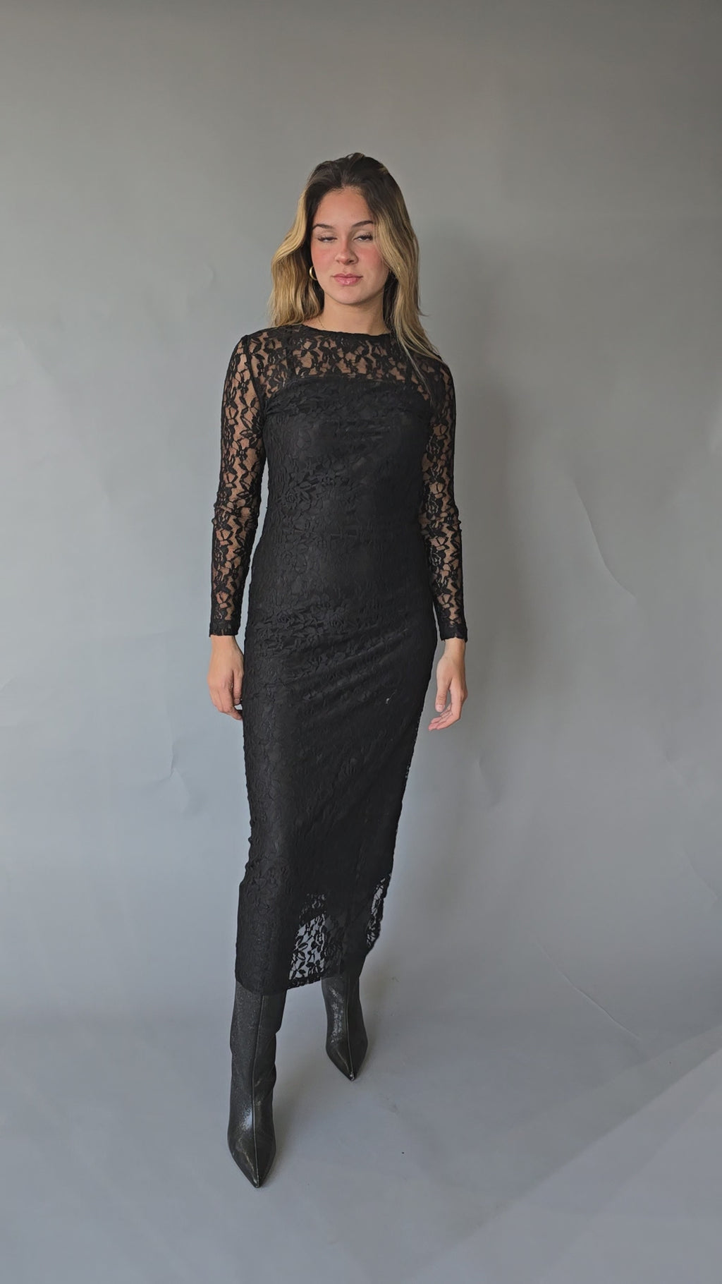 Vestido Encaje