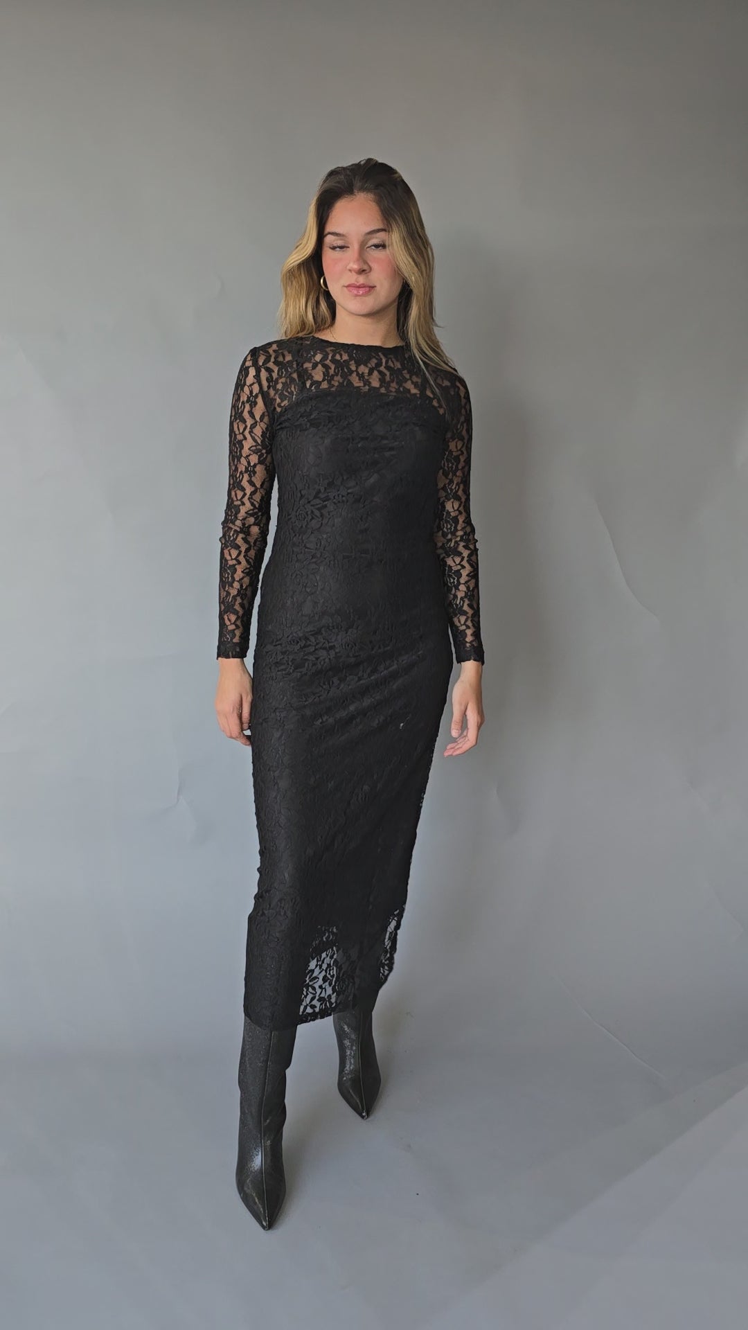 Vestido Encaje