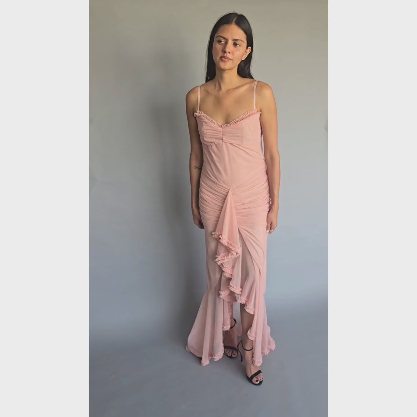 Vestido Rosa Palo