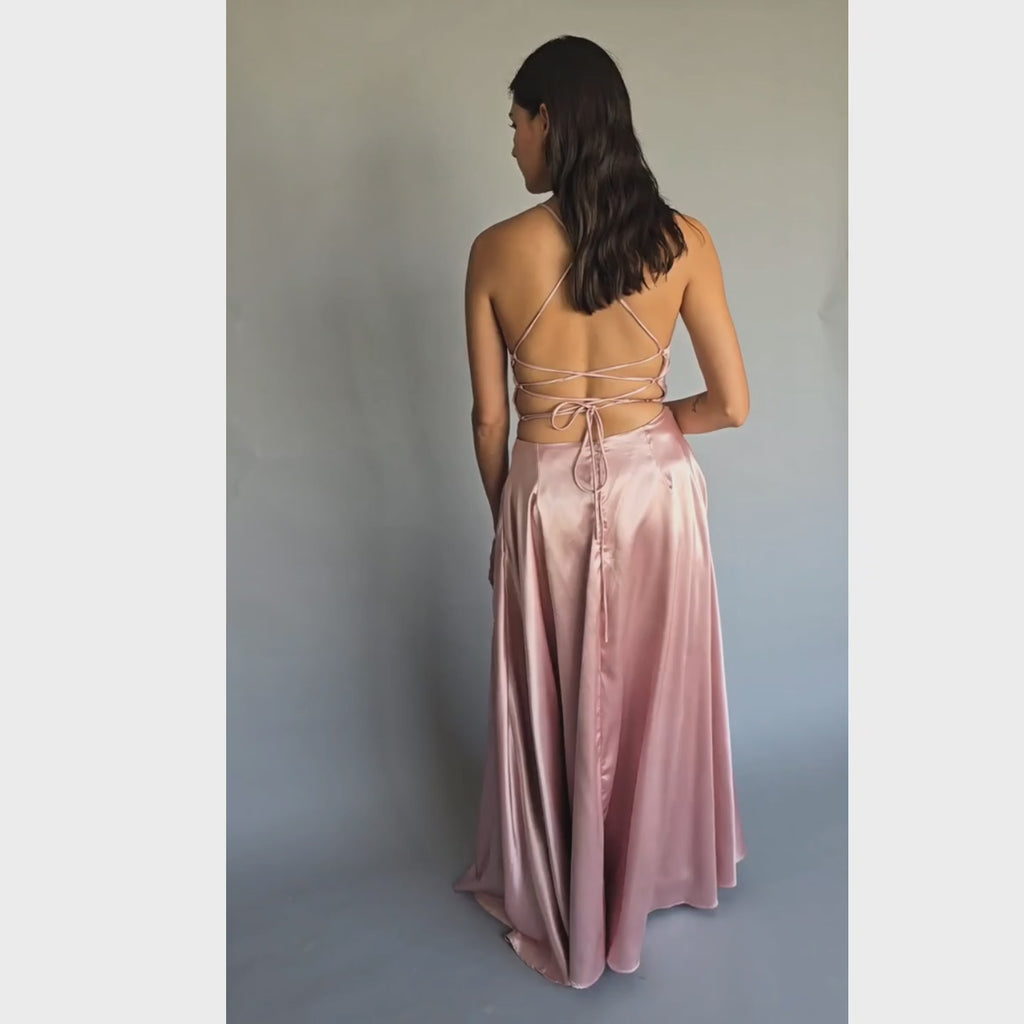 Vestido Princesa Rosa y Lila