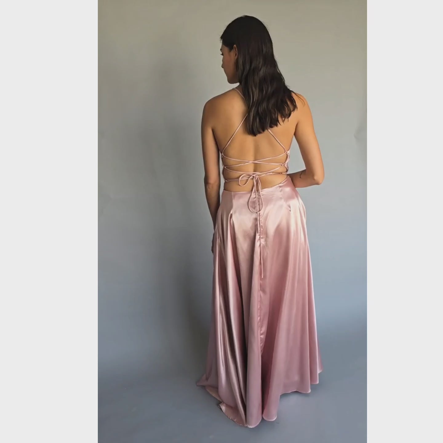 Vestido Princesa Rosa y Lila