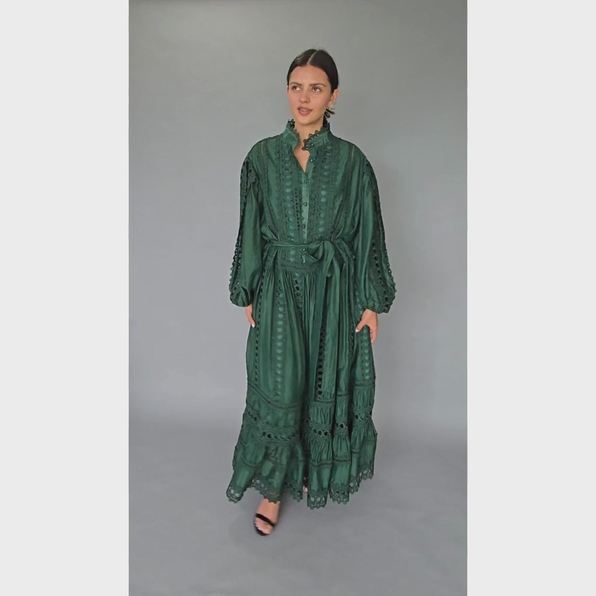 Vestido Verded Encaje