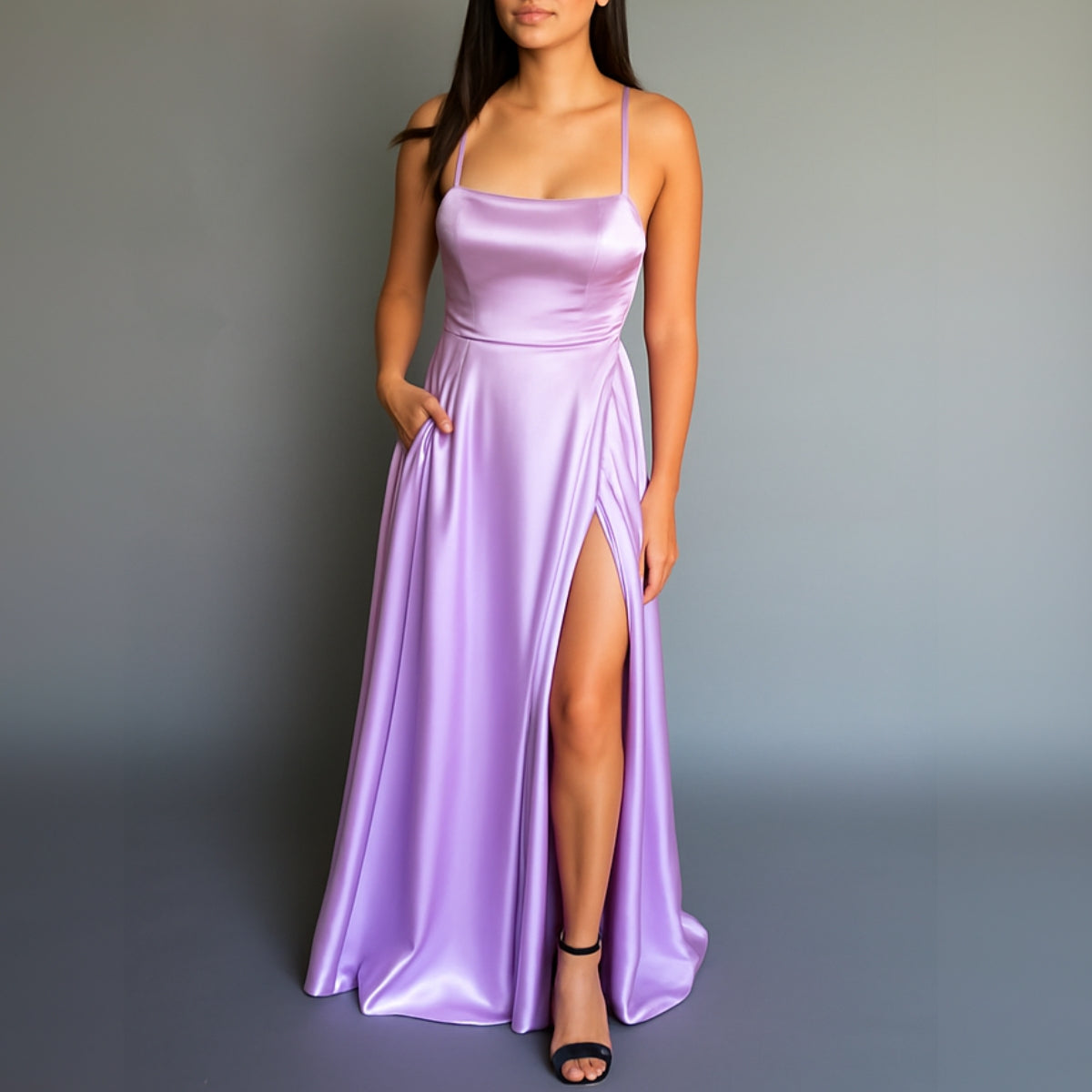 Vestido Princesa Rosa y Lila