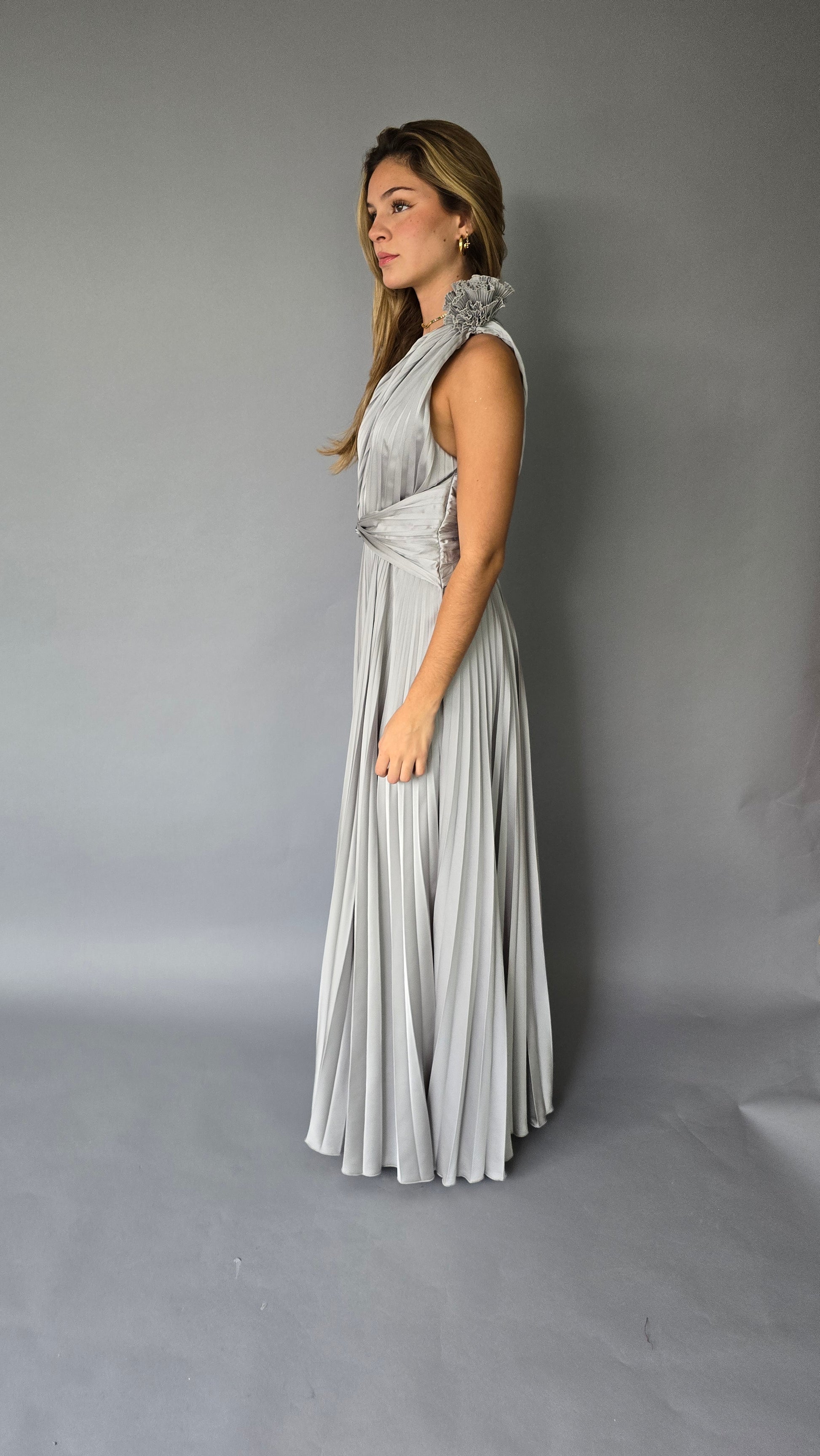Maxi Vestido Plata
