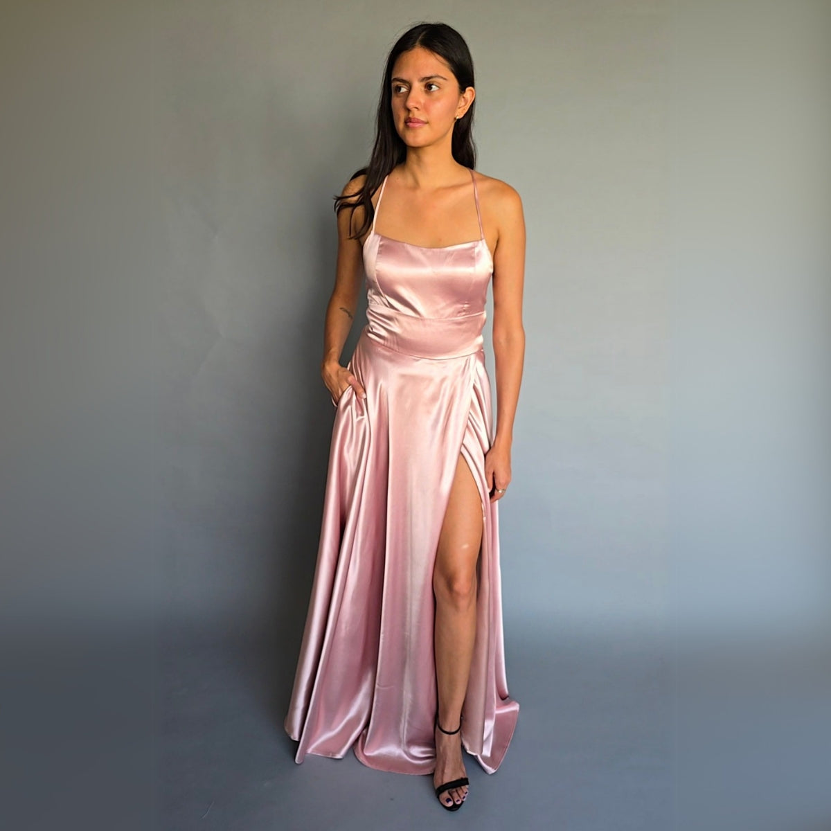 Vestido Princesa Rosa y Lila