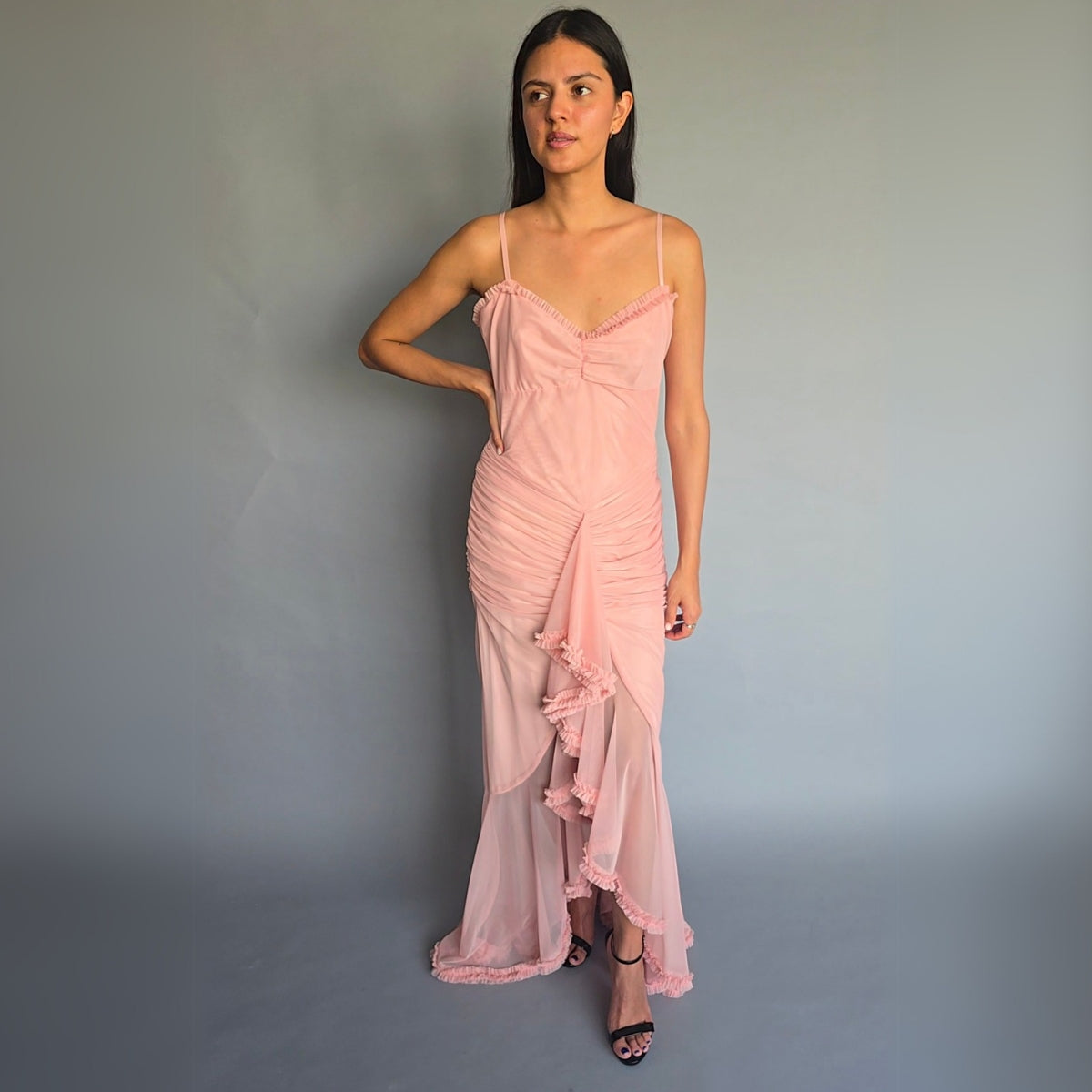 Vestido Rosa Palo