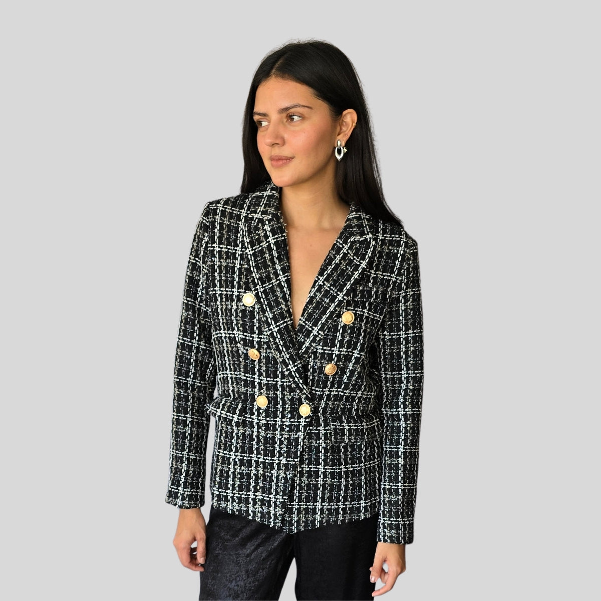 Blazer Botones Cruzados