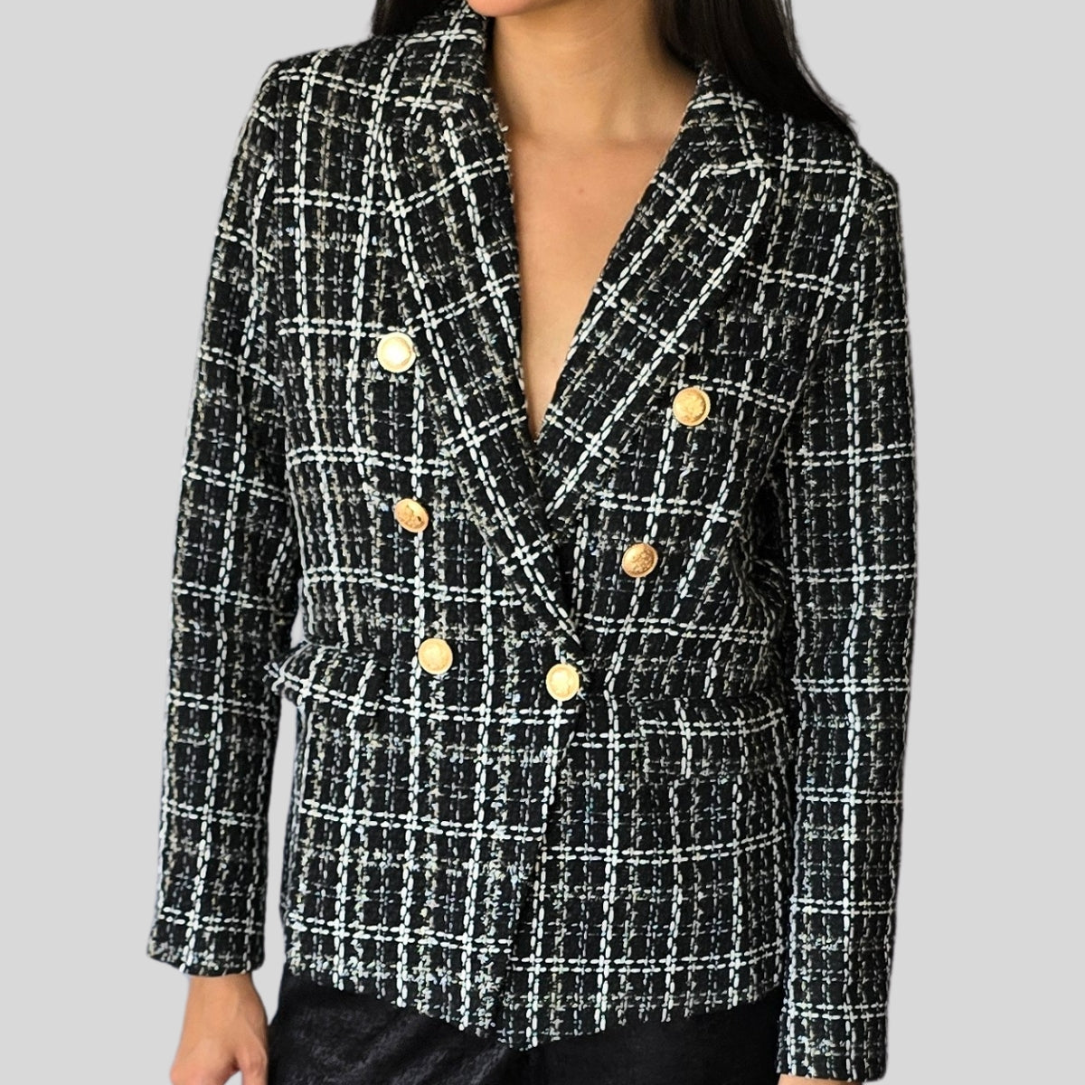 Blazer Botones Cruzados