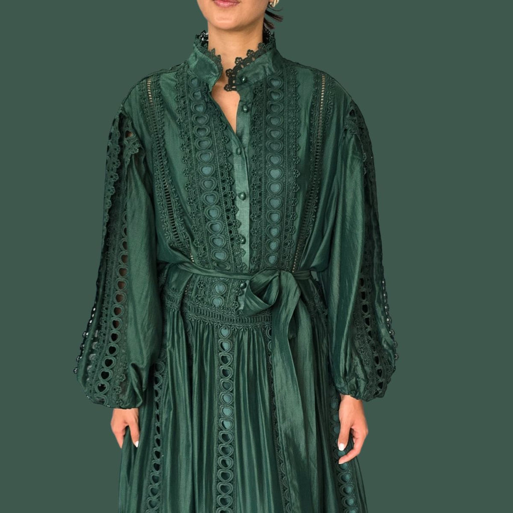Vestido Verded Encaje