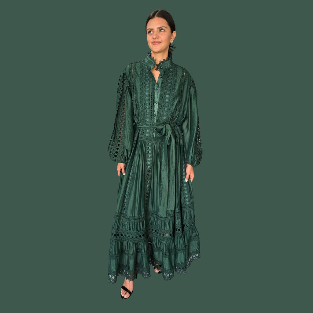 Vestido Verded Encaje