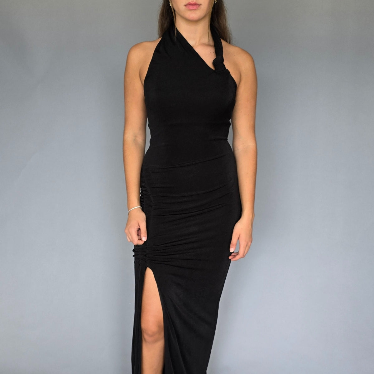 Vestido Negro Halter